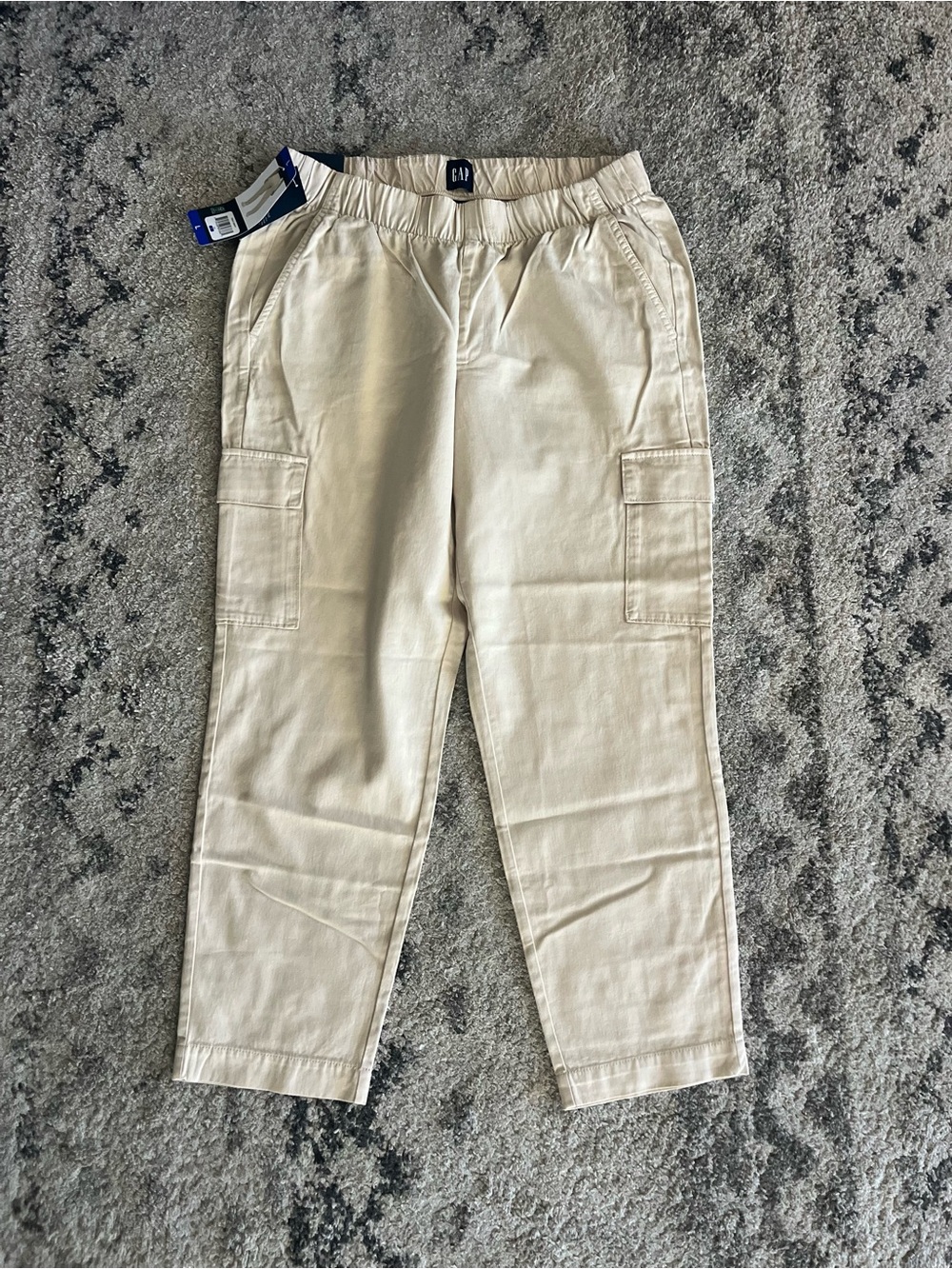 GAP Women’s Cream Cargo Pull On Pants